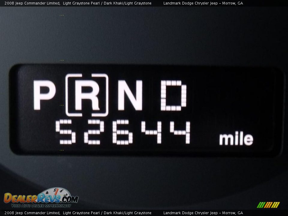 2008 Jeep Commander Limited Light Graystone Pearl / Dark Khaki/Light Graystone Photo #33