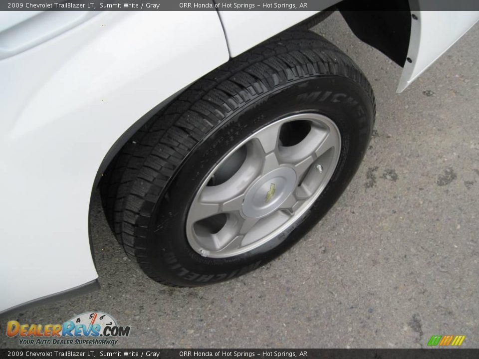 2009 Chevrolet TrailBlazer LT Summit White / Gray Photo #10
