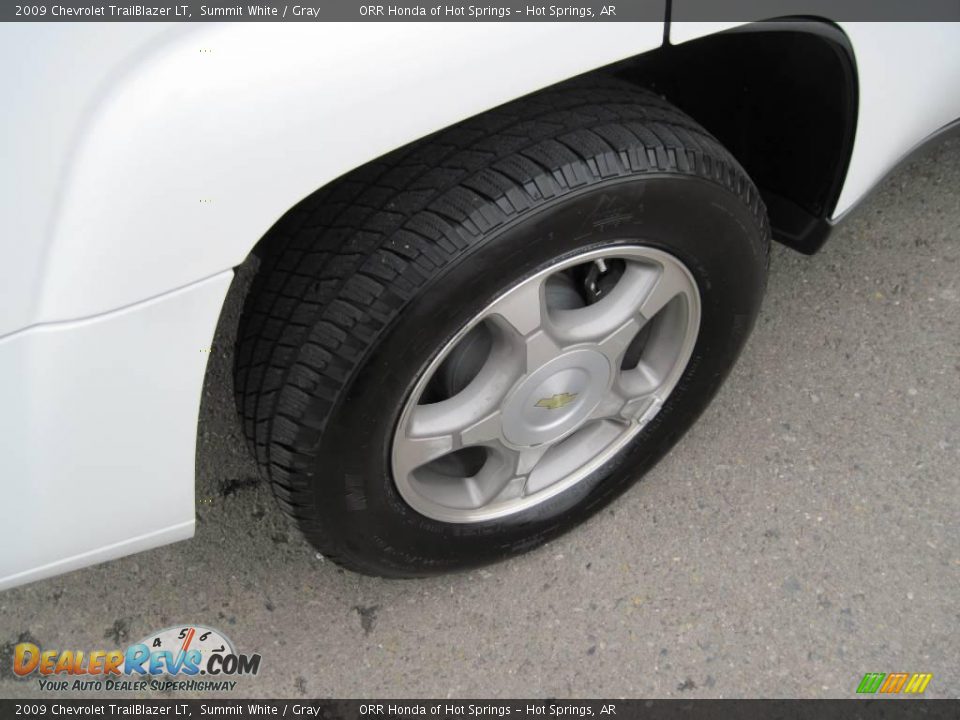 2009 Chevrolet TrailBlazer LT Summit White / Gray Photo #11
