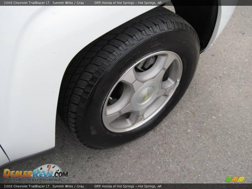 2009 Chevrolet TrailBlazer LT Summit White / Gray Photo #12