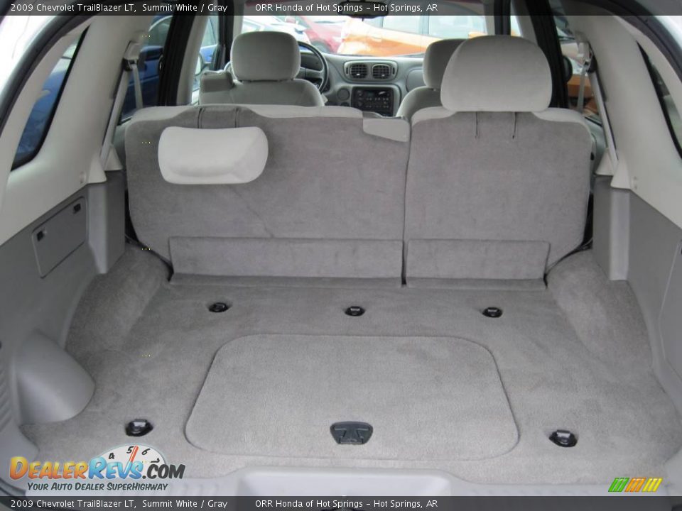 2009 Chevrolet TrailBlazer LT Summit White / Gray Photo #15