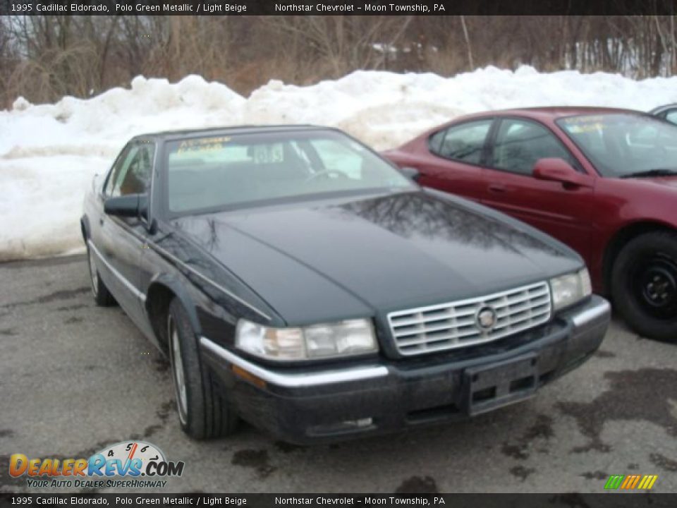 1995 Cadillac Eldorado Polo Green Metallic / Light Beige Photo #1