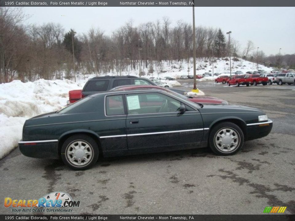 1995 Cadillac Eldorado Polo Green Metallic / Light Beige Photo #2