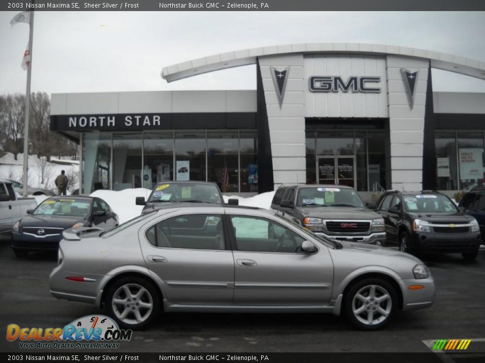 2003 Nissan Maxima SE Sheer Silver / Frost Photo #1