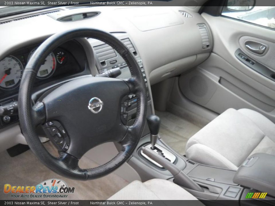 2003 Nissan Maxima SE Sheer Silver / Frost Photo #7