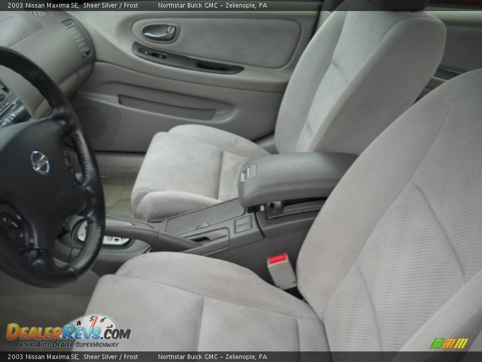 2003 Nissan Maxima SE Sheer Silver / Frost Photo #8