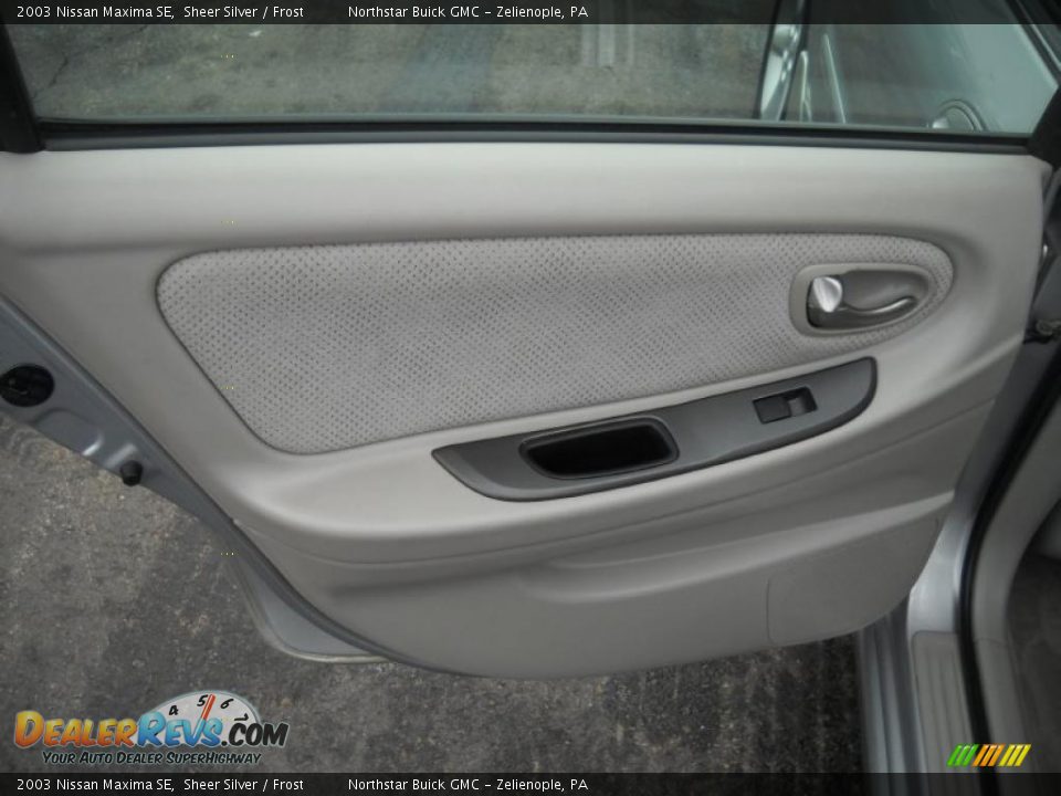 2003 Nissan Maxima SE Sheer Silver / Frost Photo #10