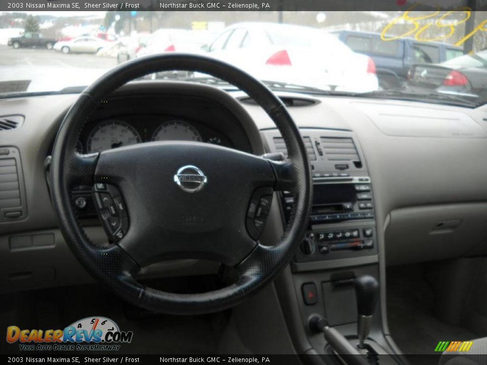 2003 Nissan Maxima SE Sheer Silver / Frost Photo #11