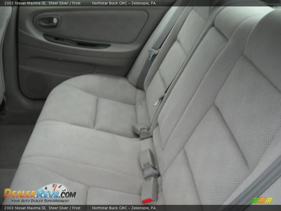 2003 Nissan Maxima SE Sheer Silver / Frost Photo #12
