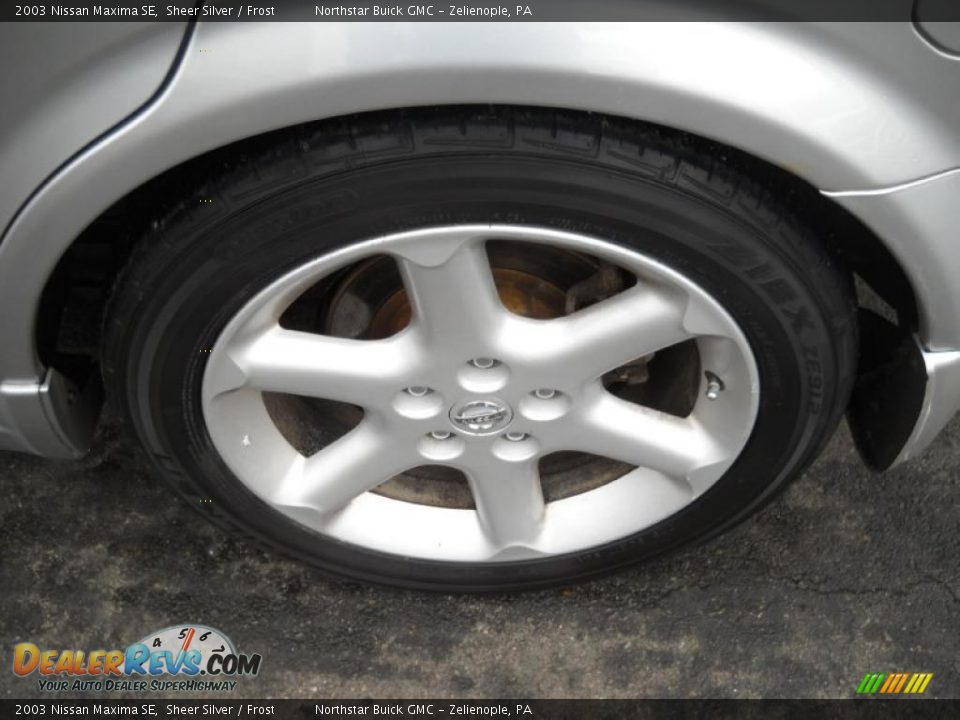 2003 Nissan Maxima SE Sheer Silver / Frost Photo #13