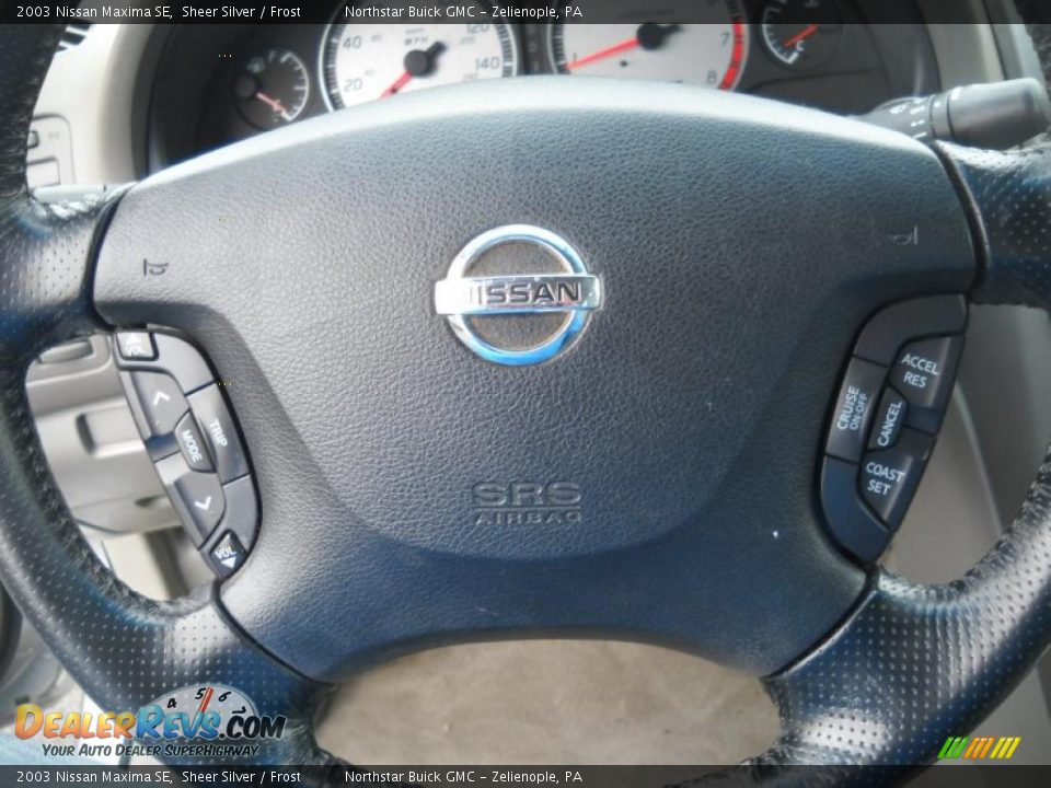 2003 Nissan Maxima SE Sheer Silver / Frost Photo #19