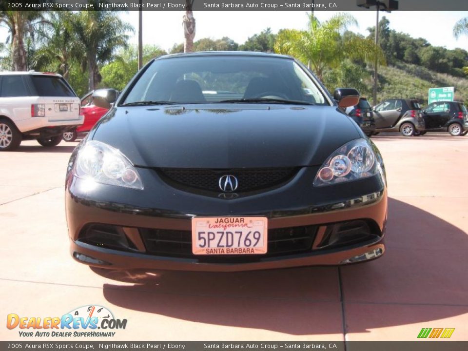 2005 Acura RSX Sports Coupe Nighthawk Black Pearl / Ebony Photo #2