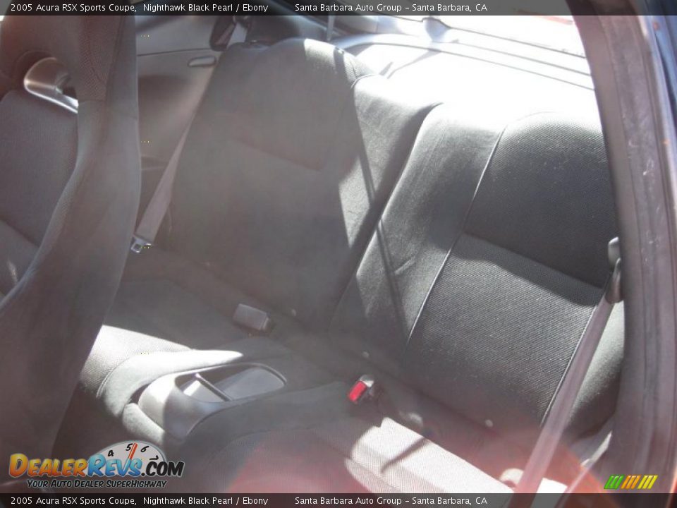 2005 Acura RSX Sports Coupe Nighthawk Black Pearl / Ebony Photo #8