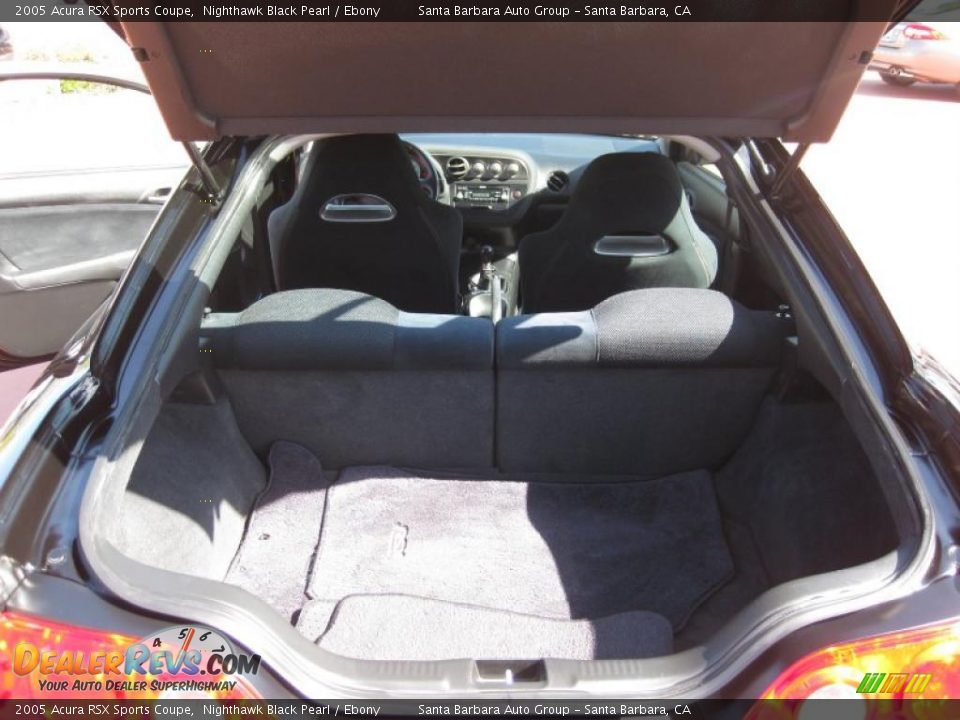 2005 Acura RSX Sports Coupe Nighthawk Black Pearl / Ebony Photo #9