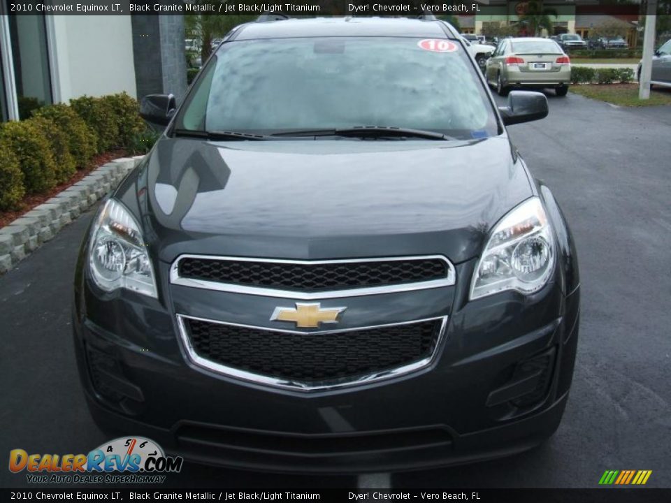 2010 Chevrolet Equinox LT Black Granite Metallic / Jet Black/Light Titanium Photo #2
