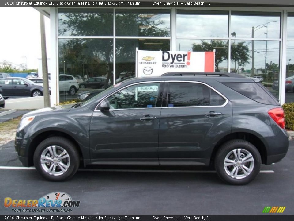 2010 Chevrolet Equinox LT Black Granite Metallic / Jet Black/Light Titanium Photo #3