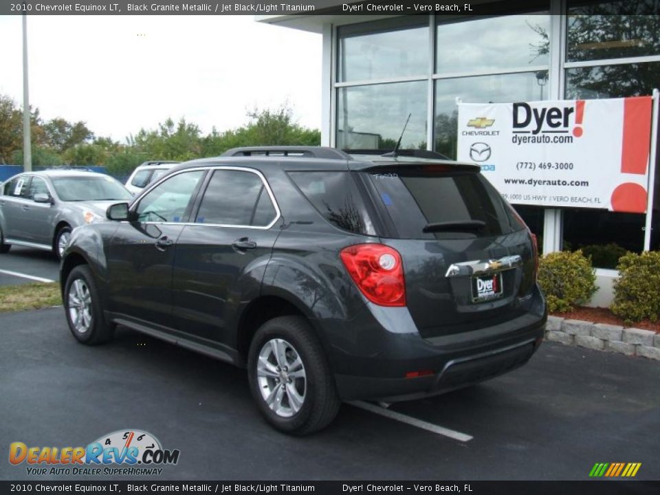 2010 Chevrolet Equinox LT Black Granite Metallic / Jet Black/Light Titanium Photo #4
