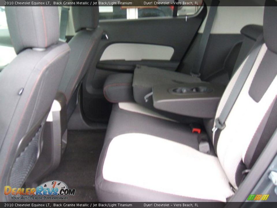 2010 Chevrolet Equinox LT Black Granite Metallic / Jet Black/Light Titanium Photo #8
