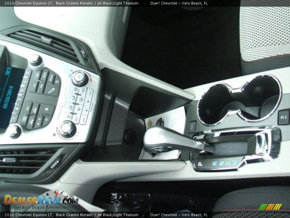 2010 Chevrolet Equinox LT Black Granite Metallic / Jet Black/Light Titanium Photo #13