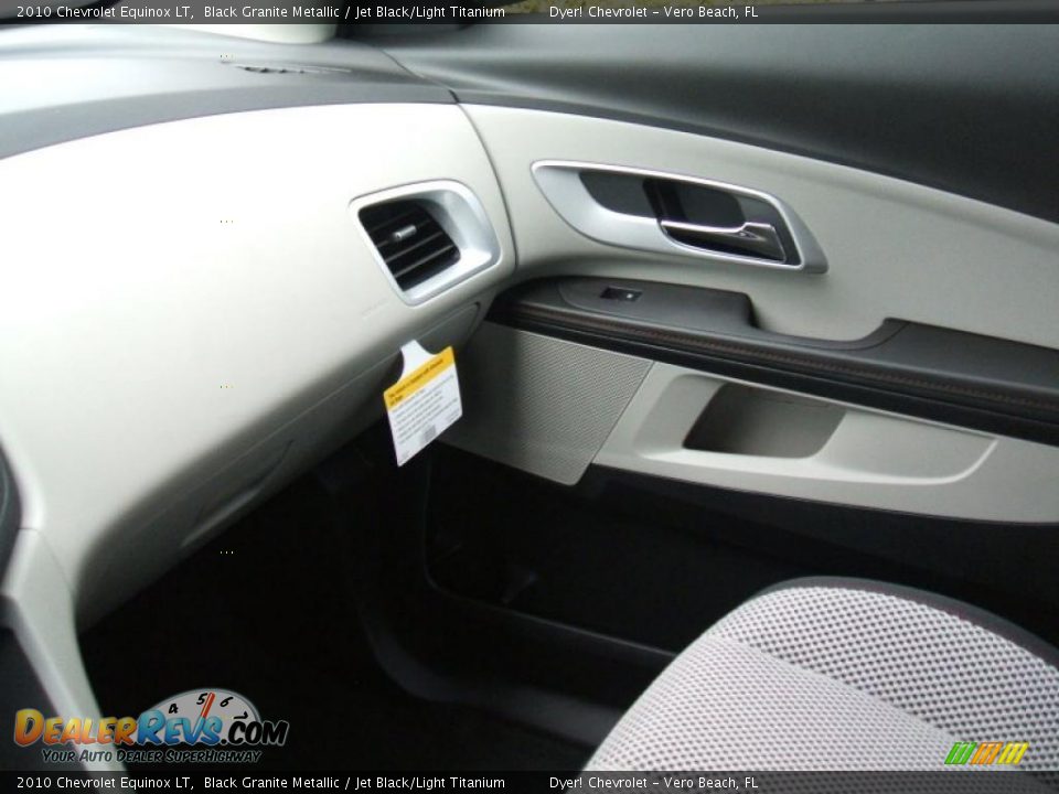 2010 Chevrolet Equinox LT Black Granite Metallic / Jet Black/Light Titanium Photo #14