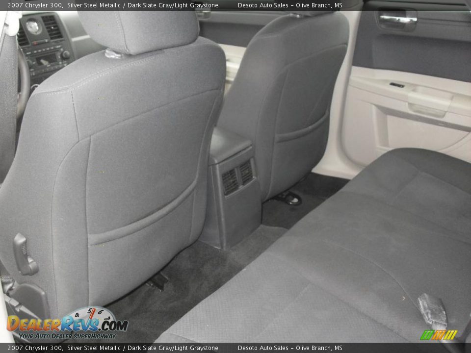 2007 Chrysler 300 Silver Steel Metallic / Dark Slate Gray/Light Graystone Photo #5