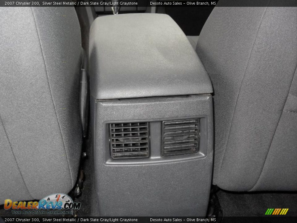 2007 Chrysler 300 Silver Steel Metallic / Dark Slate Gray/Light Graystone Photo #8
