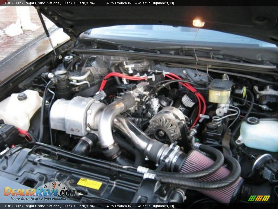 1987 Buick Regal Grand National Black / Black/Gray Photo #22