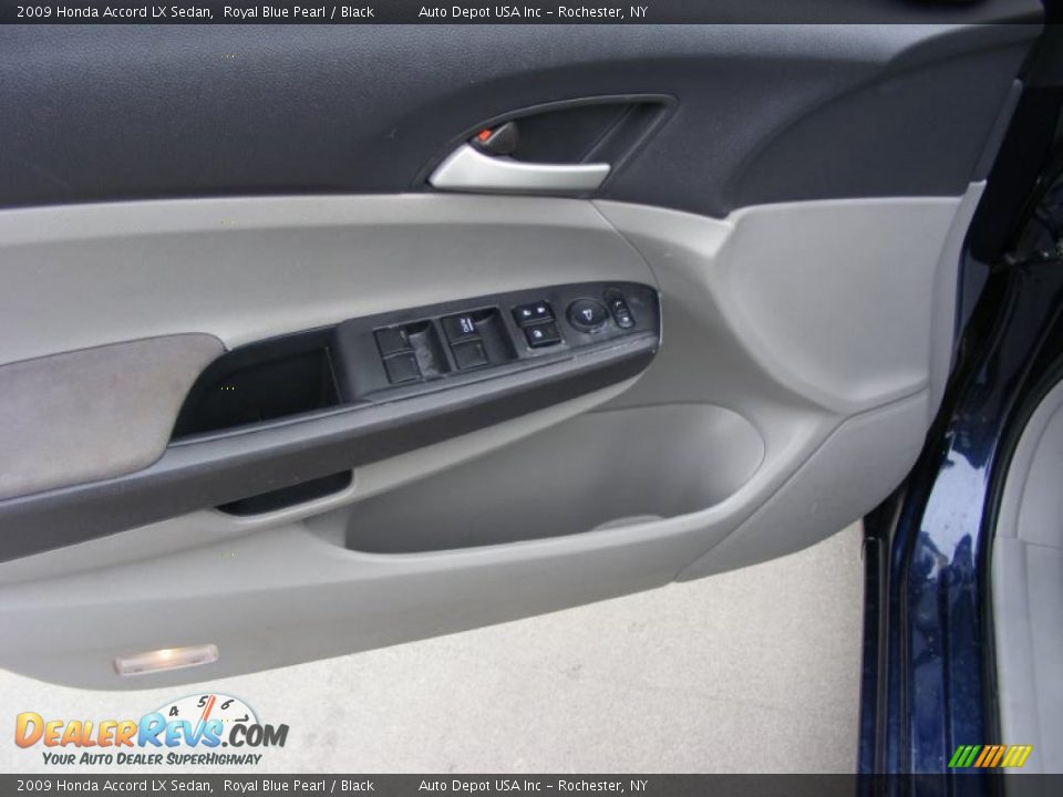 2009 Honda Accord LX Sedan Royal Blue Pearl / Black Photo #11