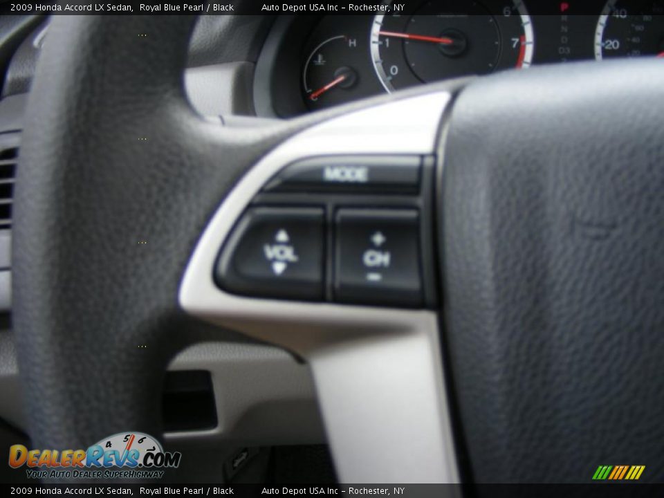 2009 Honda Accord LX Sedan Royal Blue Pearl / Black Photo #16