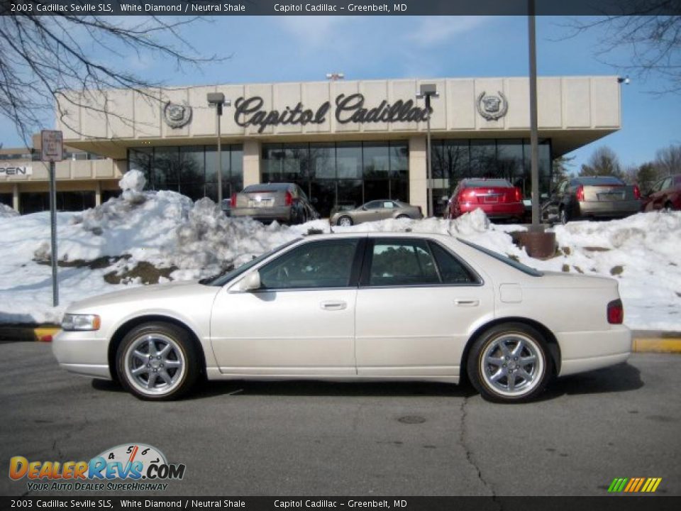 2003 Cadillac Seville SLS White Diamond / Neutral Shale Photo #1