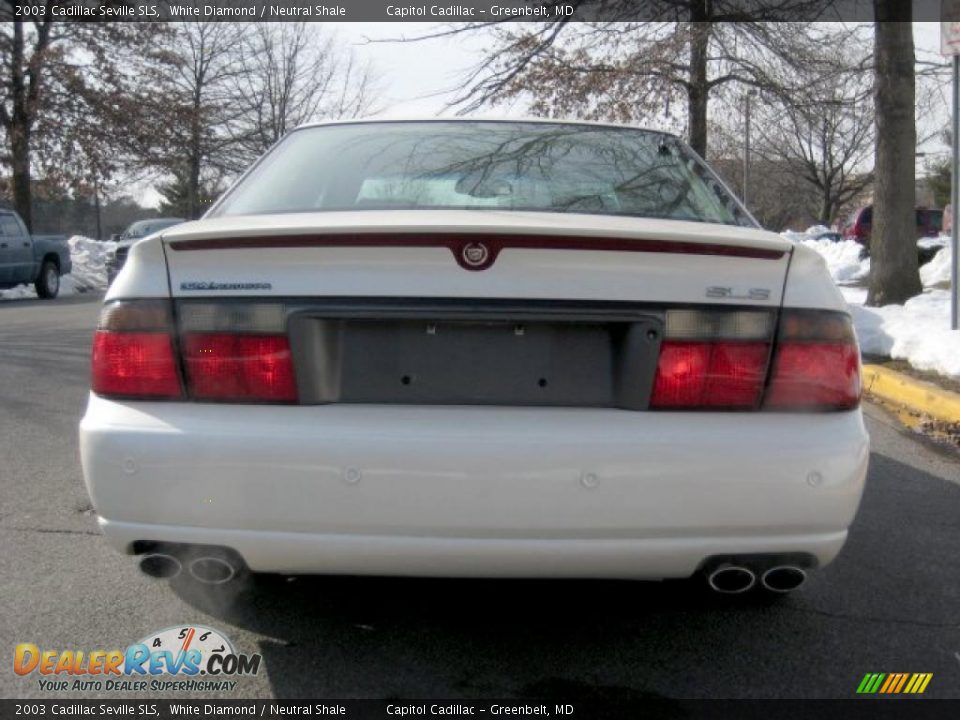 2003 Cadillac Seville SLS White Diamond / Neutral Shale Photo #3