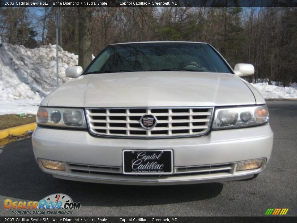 2003 Cadillac Seville SLS White Diamond / Neutral Shale Photo #6