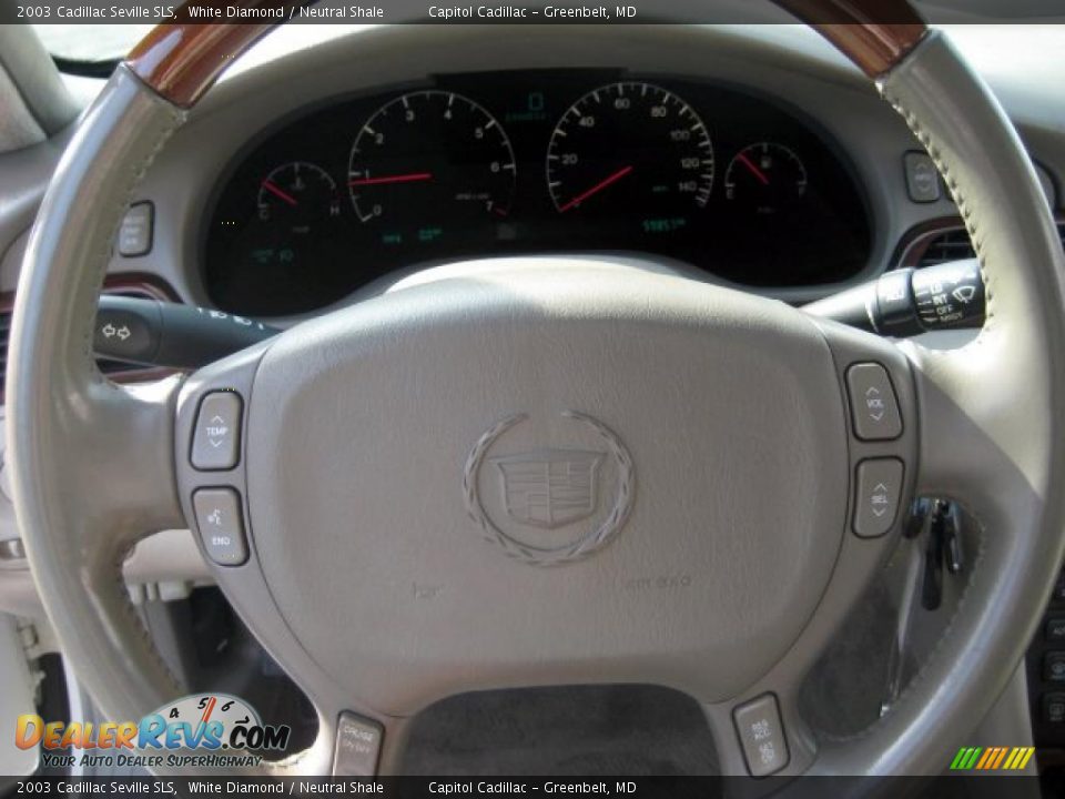 2003 Cadillac Seville SLS White Diamond / Neutral Shale Photo #22