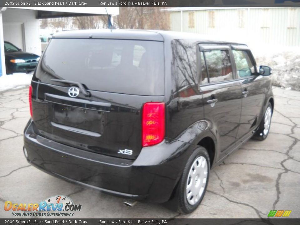 2009 Scion xB Black Sand Pearl / Dark Gray Photo #2