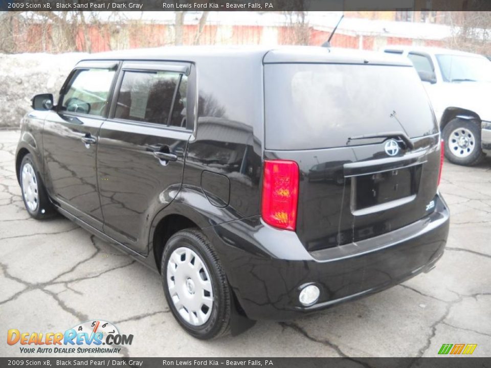 2009 Scion xB Black Sand Pearl / Dark Gray Photo #4