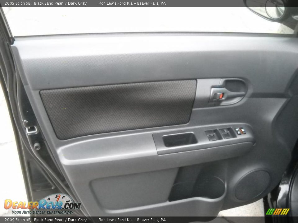 2009 Scion xB Black Sand Pearl / Dark Gray Photo #6