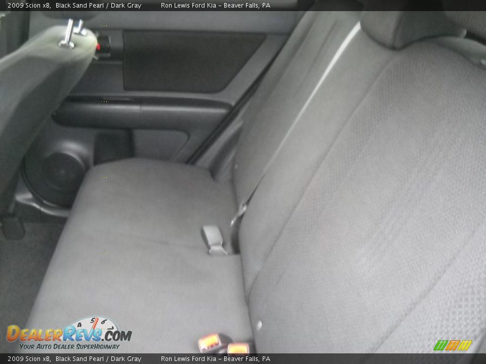 2009 Scion xB Black Sand Pearl / Dark Gray Photo #12