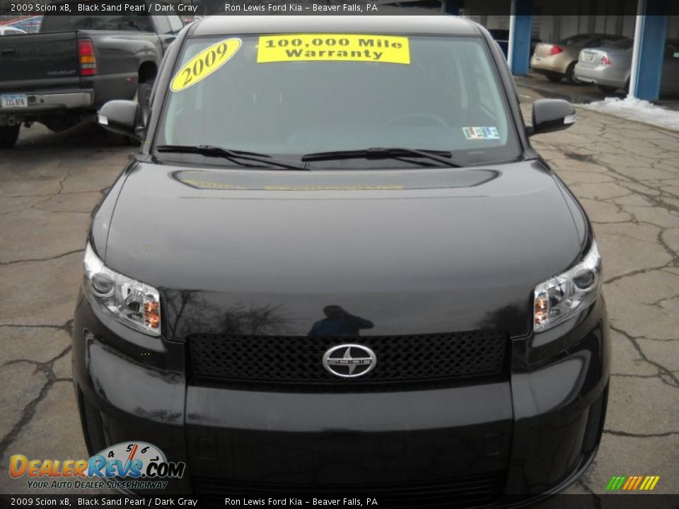 2009 Scion xB Black Sand Pearl / Dark Gray Photo #19