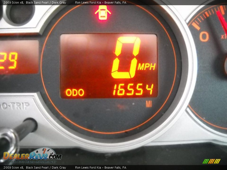 2009 Scion xB Black Sand Pearl / Dark Gray Photo #25