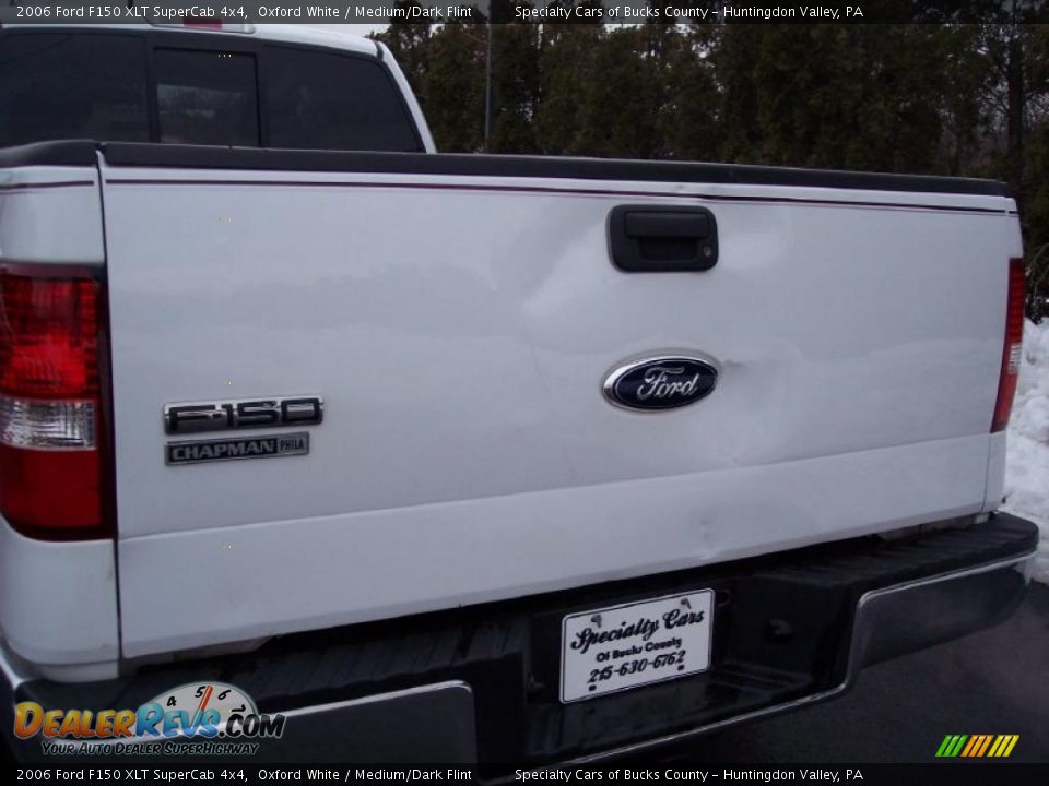 2006 Ford F150 XLT SuperCab 4x4 Oxford White / Medium/Dark Flint Photo #14