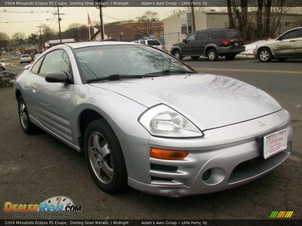 2004 Mitsubishi Eclipse RS Coupe Sterling Silver Metallic / Midnight Photo #3