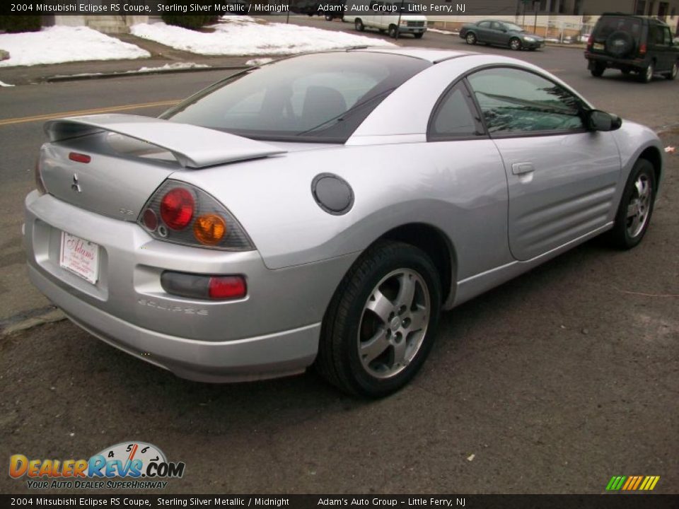 2004 Mitsubishi Eclipse RS Coupe Sterling Silver Metallic / Midnight Photo #4