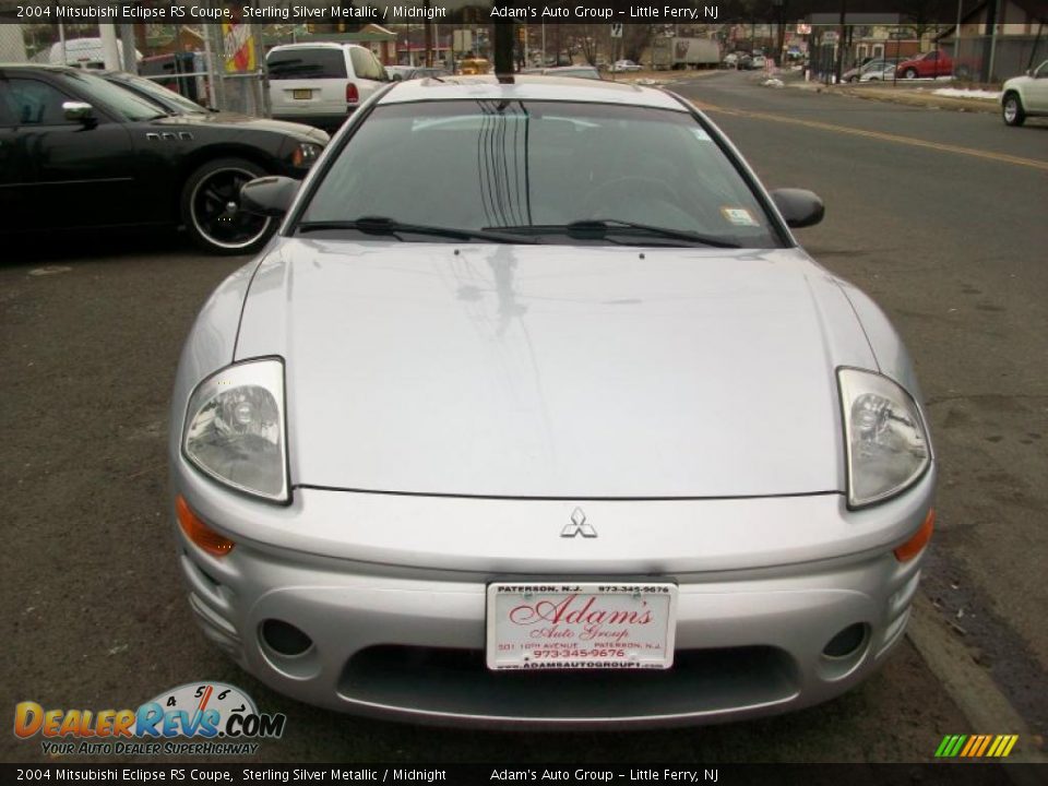 2004 Mitsubishi Eclipse RS Coupe Sterling Silver Metallic / Midnight Photo #6