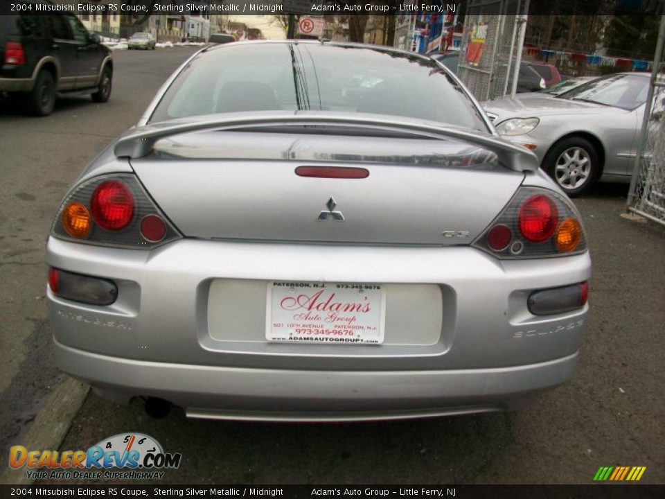 2004 Mitsubishi Eclipse RS Coupe Sterling Silver Metallic / Midnight Photo #7