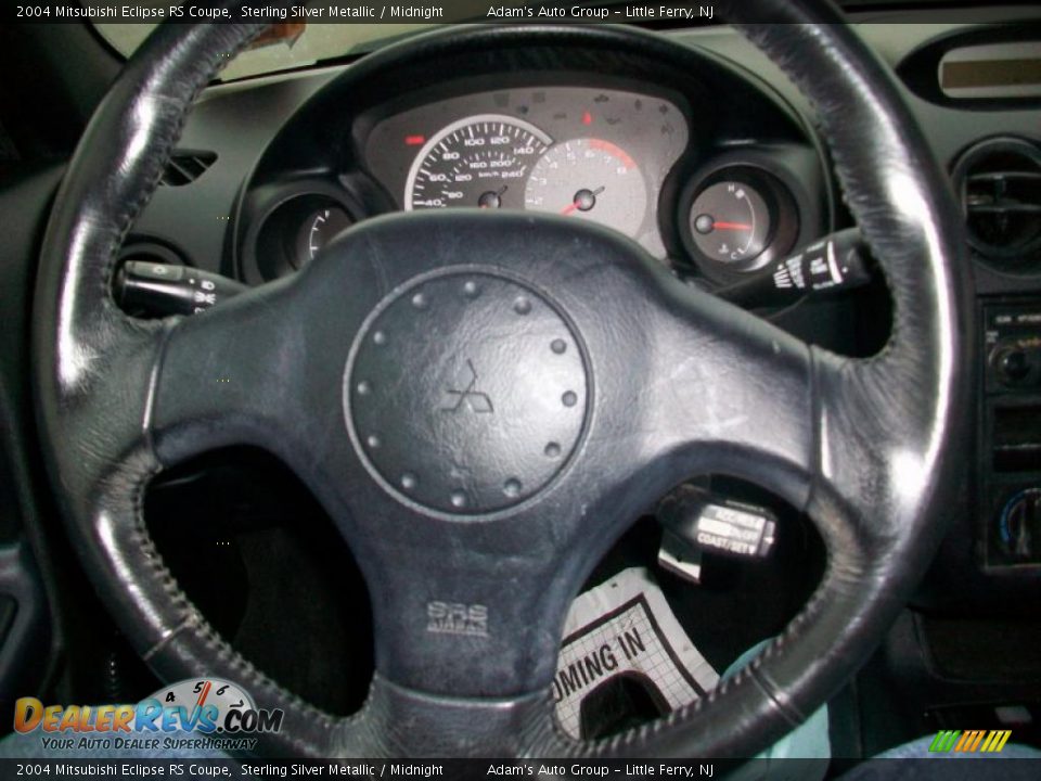 2004 Mitsubishi Eclipse RS Coupe Sterling Silver Metallic / Midnight Photo #12
