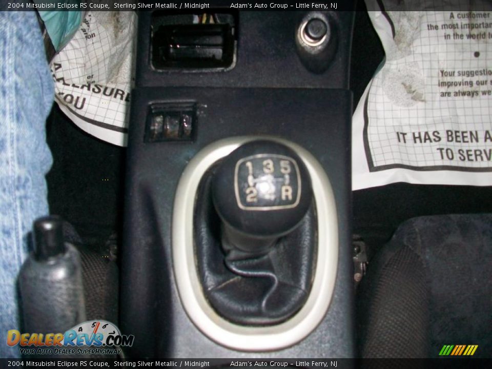 2004 Mitsubishi Eclipse RS Coupe Sterling Silver Metallic / Midnight Photo #15