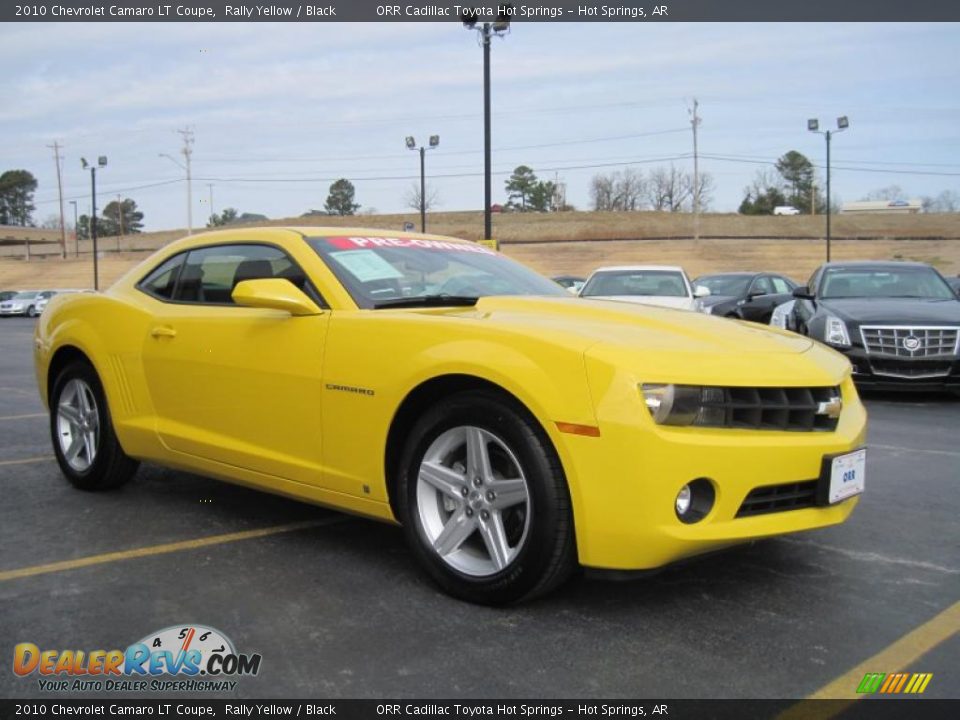2010 Chevrolet Camaro LT Coupe Rally Yellow / Black Photo #2