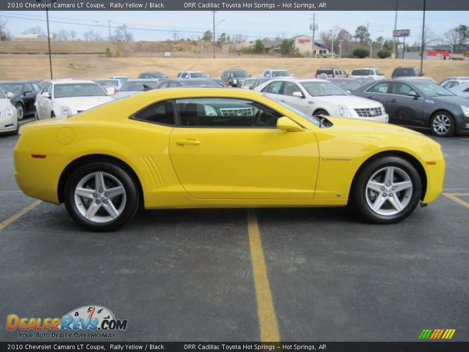 2010 Chevrolet Camaro LT Coupe Rally Yellow / Black Photo #3