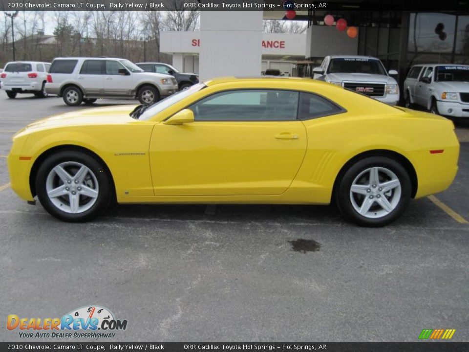 2010 Chevrolet Camaro LT Coupe Rally Yellow / Black Photo #4