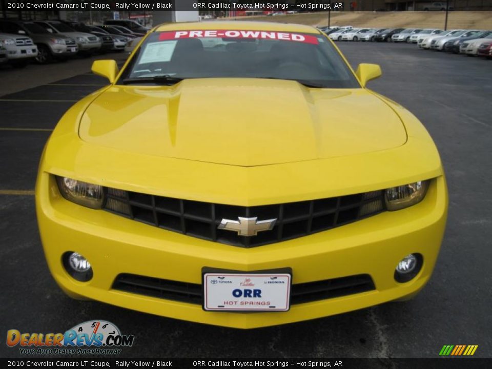 2010 Chevrolet Camaro LT Coupe Rally Yellow / Black Photo #5